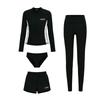 Womens Long Sleeve Rash Guard Set With Pants UV Protection Quick Dry Surfing Snorkeling Dive Suit
