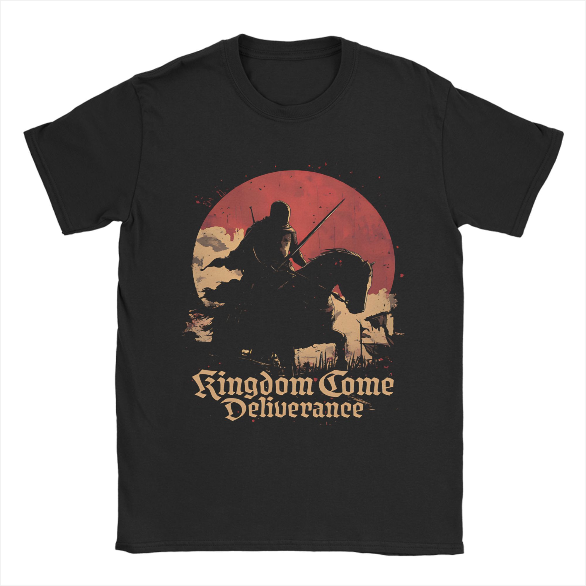 

Men Women s Kingdom Come Deliverance T Shirts KCD2 100% Cotton Clothes Novelty Short Sleeve Crew Neck Tees Printed T-Shirt 4XL