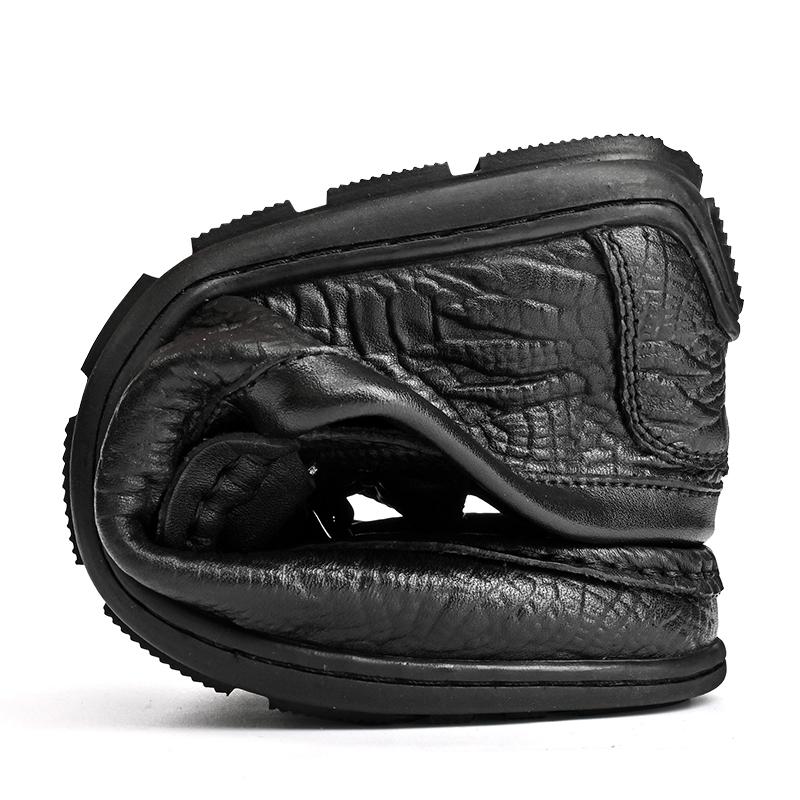 Large Size 39-46 Men's Genuine Leather Shoes Moccasin-gommino Outdoor Casual Shoes