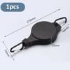 Adjustable Retractable Plant Pulley Hanger Hook For Hanging Flower Baskets Garden Pots Bird Feeder Outdoor Decor