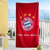 Fcb Beach Towel Soft Durable Quick-Dry Comfortable Lightweight Portable for Swimming,Beach,Camping, Travel, Beach Accessories,Gym