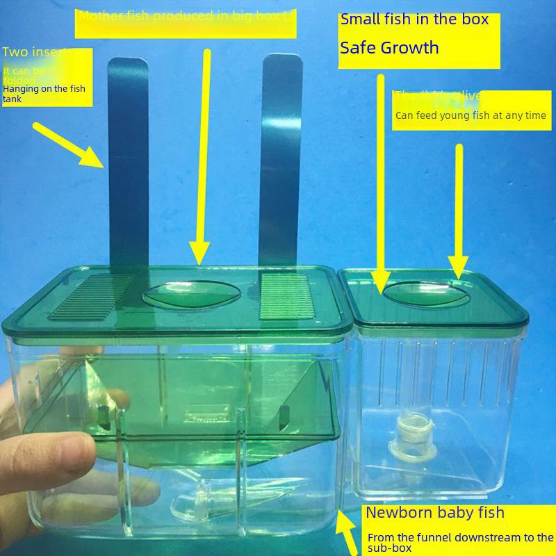 Double-Layer Fry Hatching & Isolation Box for Fish Breeding