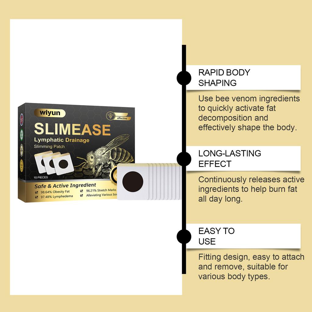 Bee Venom Body Patch to Create Body Line Care Skin Light Body Lazy Person Care Patch