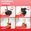 Metal Standing Paper Towel Holder Cute Tissue Roll Holder Practical Toilet Tissue Holder  Farmhouse