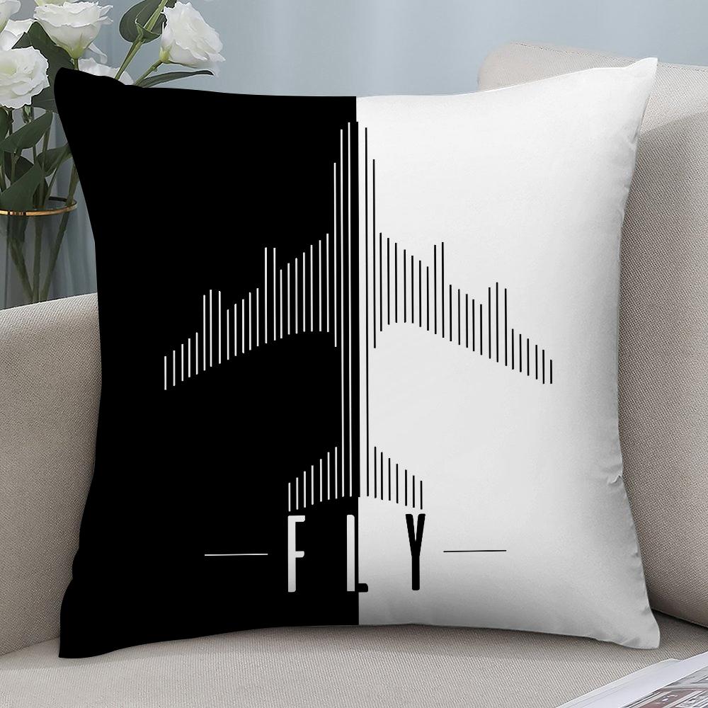 Flugzeugpilot Druck Kissenbezug Kurzplüsch Kissenbezüge Sofa Dekoration Geschenk Zuhause Doppelseitiger Druck Kissenbezug