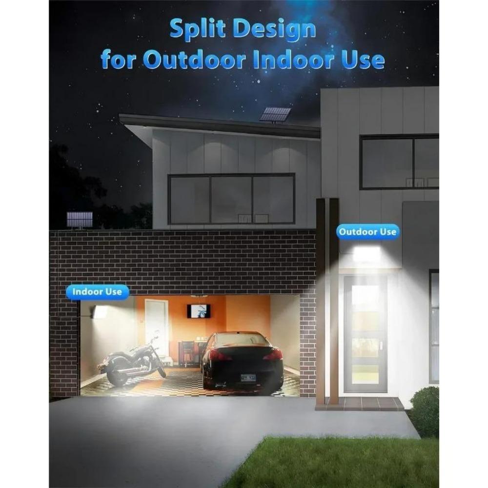 228LED Solar Light Outdoor Waterproof with Motion Sensor Floodlight Remote Control 3 Modes for Path Patio Garage Backyard Street