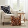 Lace Flower Cushion Cover Natural Linen Organic Fabric DoubleSided Printing Couch Pillow Covers Home Decor
