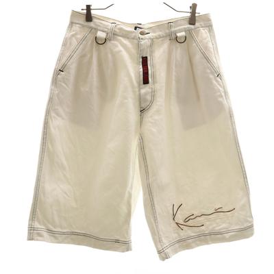 KARL KANI JEANS Shorts M Off White Men's Used