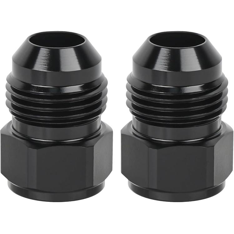 EVIL ENERGY 8AN Female to 10AN Male Flare Reducer Expander Adapter Fitting 2PCS