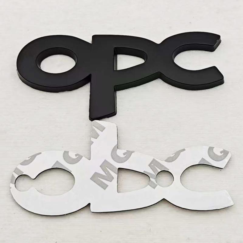 OPC Line Emblem Front Grille Badge Tail Stickers Logo For Opel Astra G H J K F Corsa D Zafira B Insignia Mokka Regal Accessories
