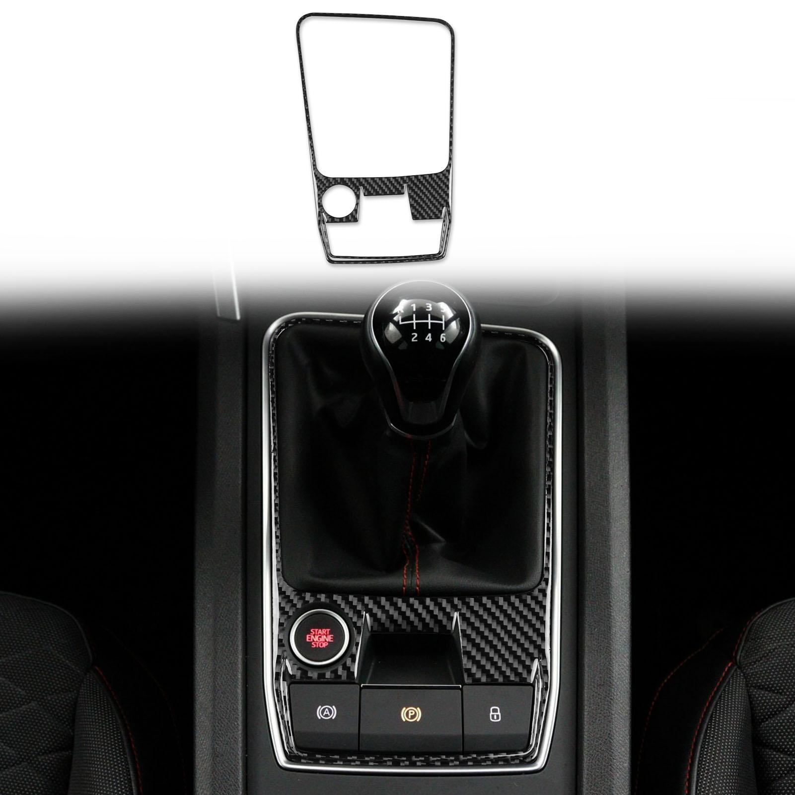 

Soft Carbon Fiber Manual Transmission Car Gear Shift Sticker For Seat Leon MK4 Cupra Leon Cupra Formentor 2020-2025 2025 2025