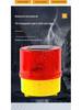 Solar-Powered Strobe Light with Magnetic Base for Construction and Traffic Safety