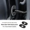 Car Rear Door Lock Buckle Protective Cover for Tesla Model 3 Highland 2024 Model Y Juniper 2025-UP Limit Dustproof Accessories