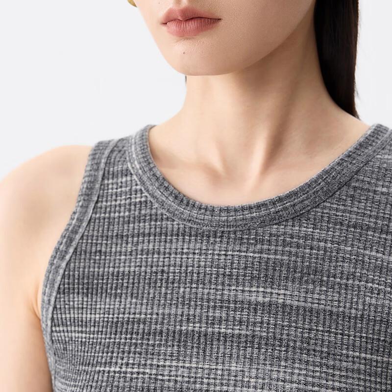 JNBY Sleeveless Slim-Fit Round Neck Vest