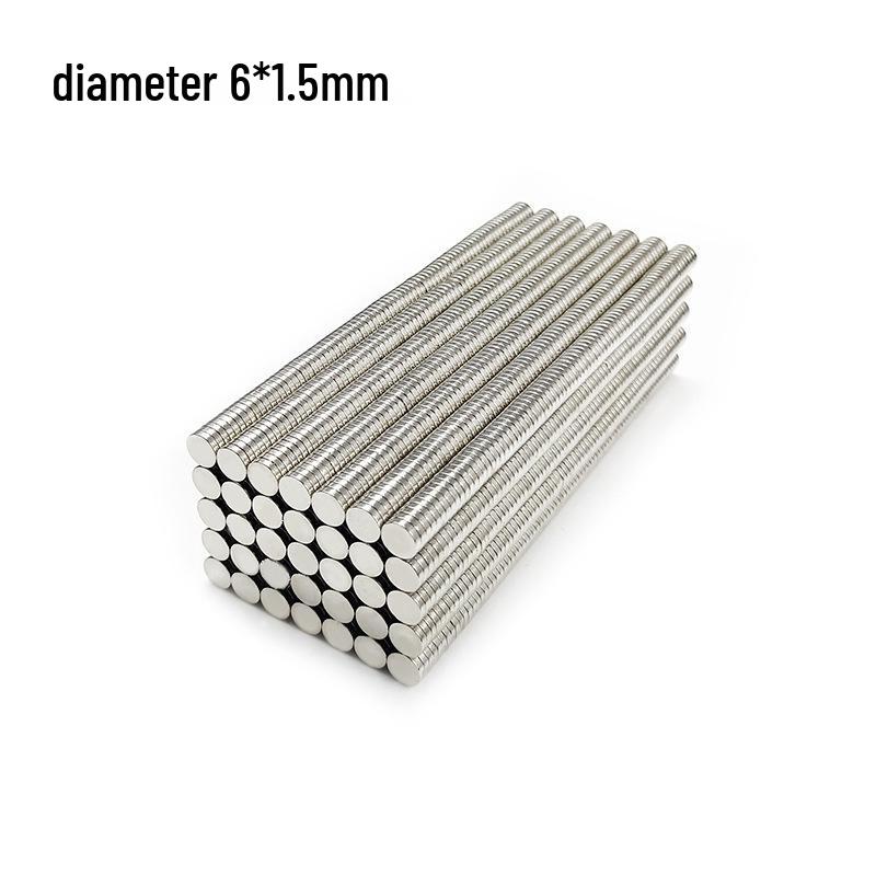 Neodymium Iron Boron Double-Sided Strong Suction Magnets for Fridges, Round and Square Shapes.