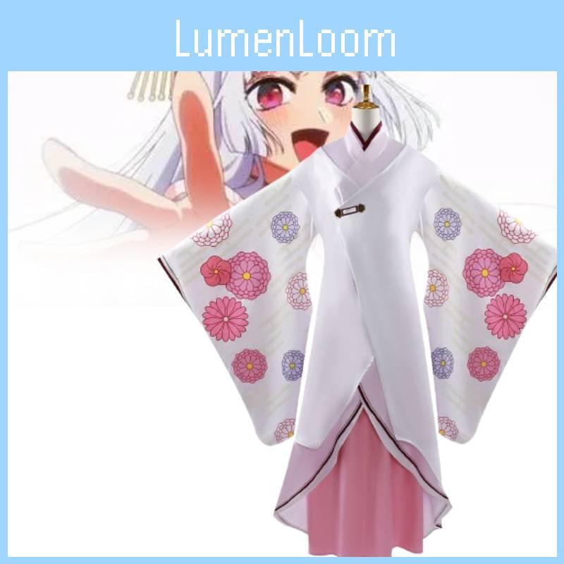Adorable Cosplay Costume For Kids Featuring Shakihime Kawaii Style With Accessories In Polyester Fabric