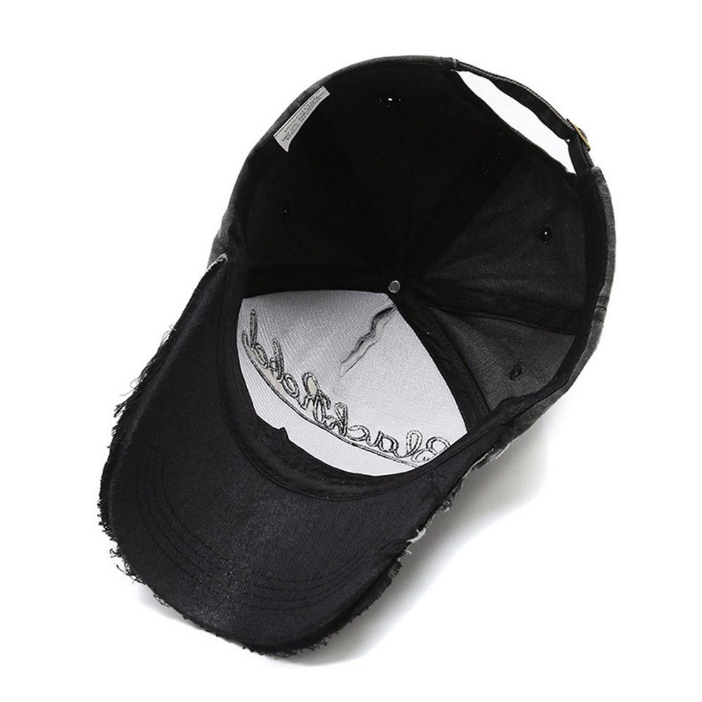 Four Seasons Men's Baseball Cap Casual Wash Embroidered Cap Curved Brim Bowler Sun Hat Official Website