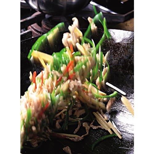 PEARL METAL Iron Stir-fry Pan, 26cm, Deep, Induction Compatible, Iron Workshop, HB-2975