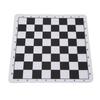 PU Leather Chess Board 24x23.6cm Tear Resistance Washable Portable International Chess Mouse Pad