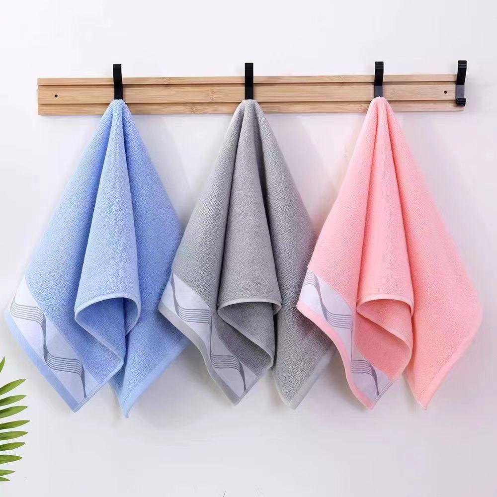 Pure Cotton Embroidered Jacquard Face Towel - Soft, Thick, Absorbent, Gift Box Included