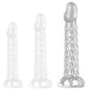 Gode Transparent Scales Mush L 20 X 4.5cm - ClearlyHorny - Unusual Godes