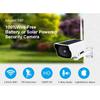 Solar-Powered Wireless Outdoor Camera with UBOX Mobile Remote Viewing
