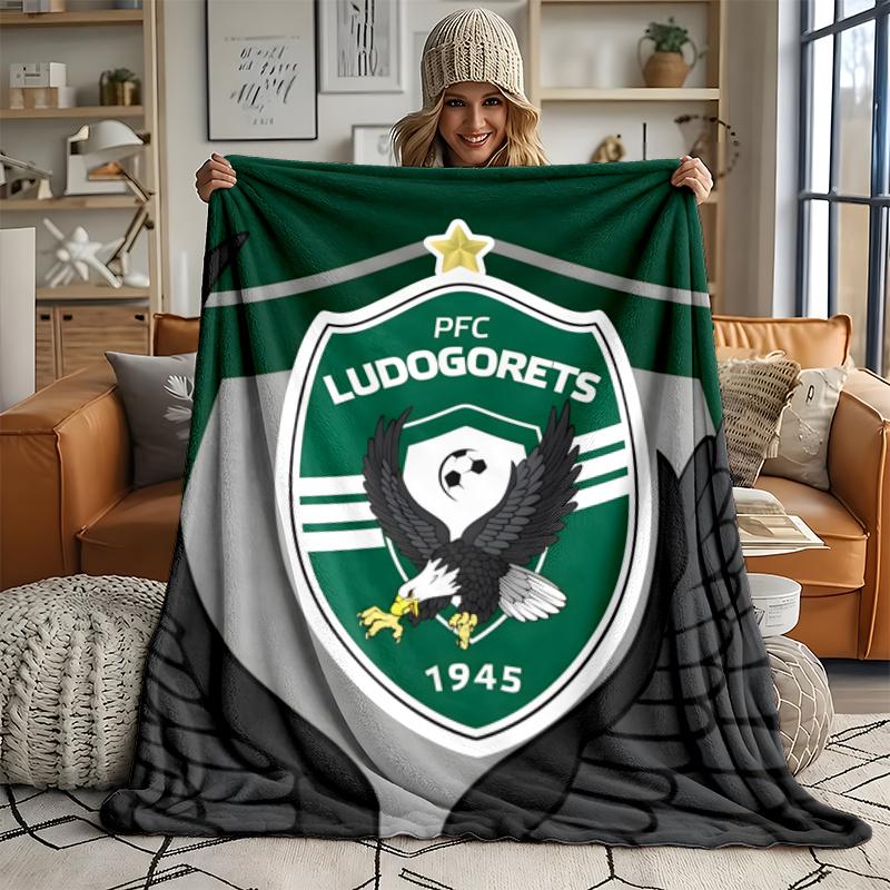 PFC Ludogorets Razgrad Ultra Weiche Flanell-Kuscheldecke Warme Gemütliche Decke für Bett Couch oder Draußen Bestes Geschenk