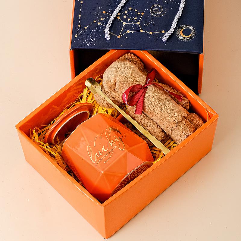 55° Temperature-Regulating Ceramic Coffee Mug Gift Set