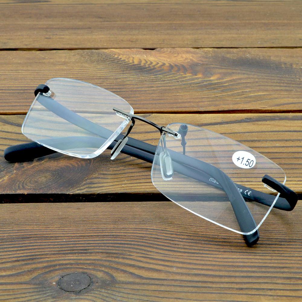TR90 Medical Silicone Nose Pads Antislip Temple Rimless Frame Reading Glasses +0.75 +1 +1.25 +1.5 +1.75 +2 +2.25 +2.5 +2.75 To+4