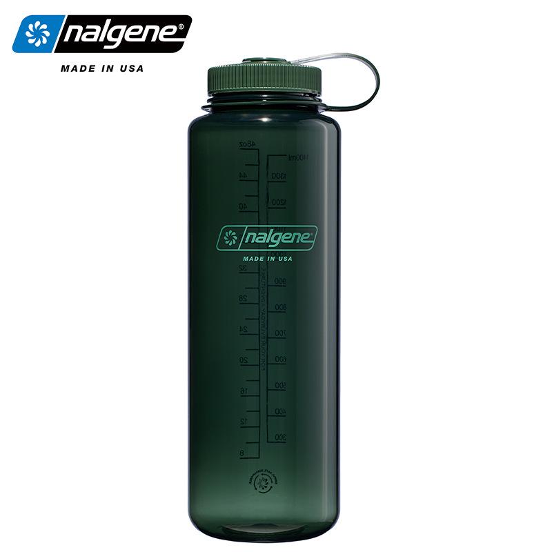 Nalgene 1.5L Leak-Proof Outdoor Sports Water Bottle - Large Capacity, Portable Plastic Kettle 1.5L
