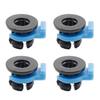 Embedded clamp for hot-end tubes, 3D printer parts, coupling chuck, 50 pcs