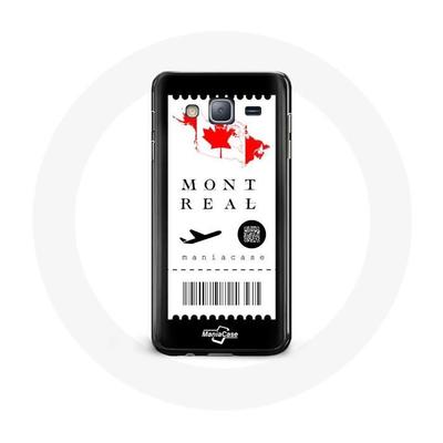 Coque Pour Samsung Galaxy J3 2016 Billet D'avion Montréal Canada