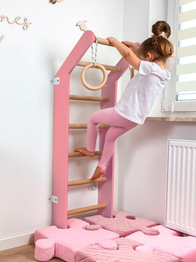 Gymnastic Ladder Toddler Pink