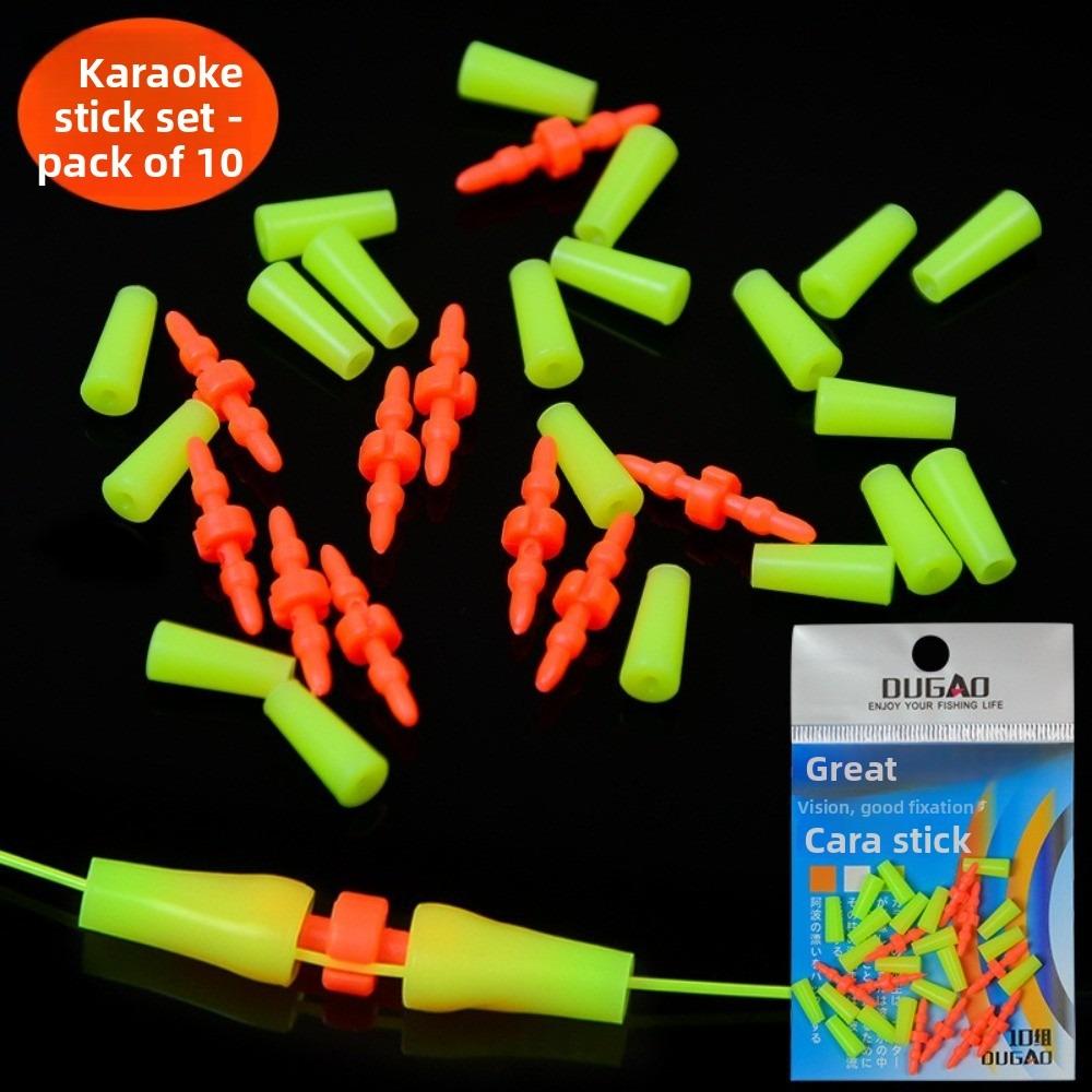 10Set Rock Sea Fishing Bar Cara Rod Bobber Fishing Float Stoppers Float Stoppers Fishing Tackle