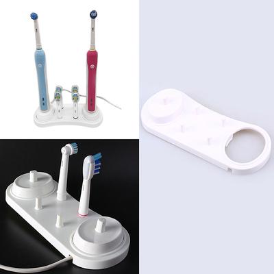 1pc Portable Electric Toothbrush Base Stand Support Brush Head Holder for Electric Toothbrushes Organizer Bathroom Accessories