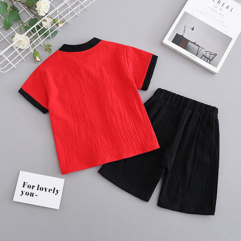 Children's Hanbok Boys Summer Chinese School Uniform Girls Chinese Style Ancient Tang Suit Summer Ancient Style June 1 Performance Clothes