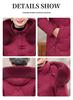 Mid-Aged & Elderly Women's Short Winter Down Jacket: Thick, Plus Size, Ideal for Mothers & Grandmothers In Their 60s and 70s