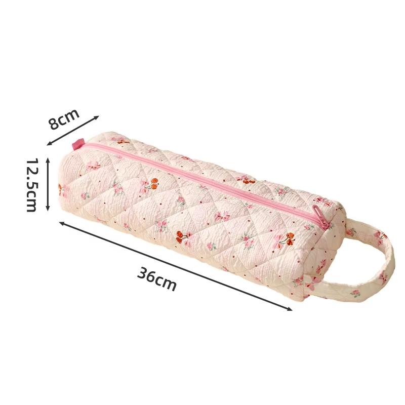 Travel Hair Dryer Storage Bag With Handle Dustproof Curler Storage Bag Large Capacity Soft Quilting Cotton Hair Dyson Organizer