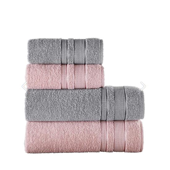 Silky Bath Towel Set of 4