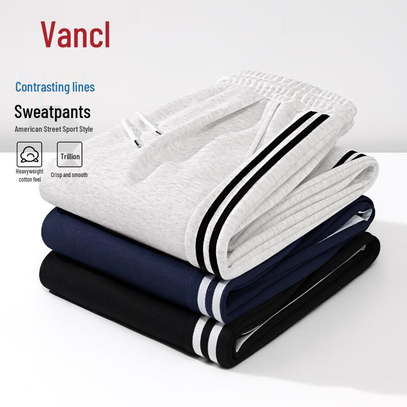 VANCL Men s Striped Straight-Leg Casual Pants XL