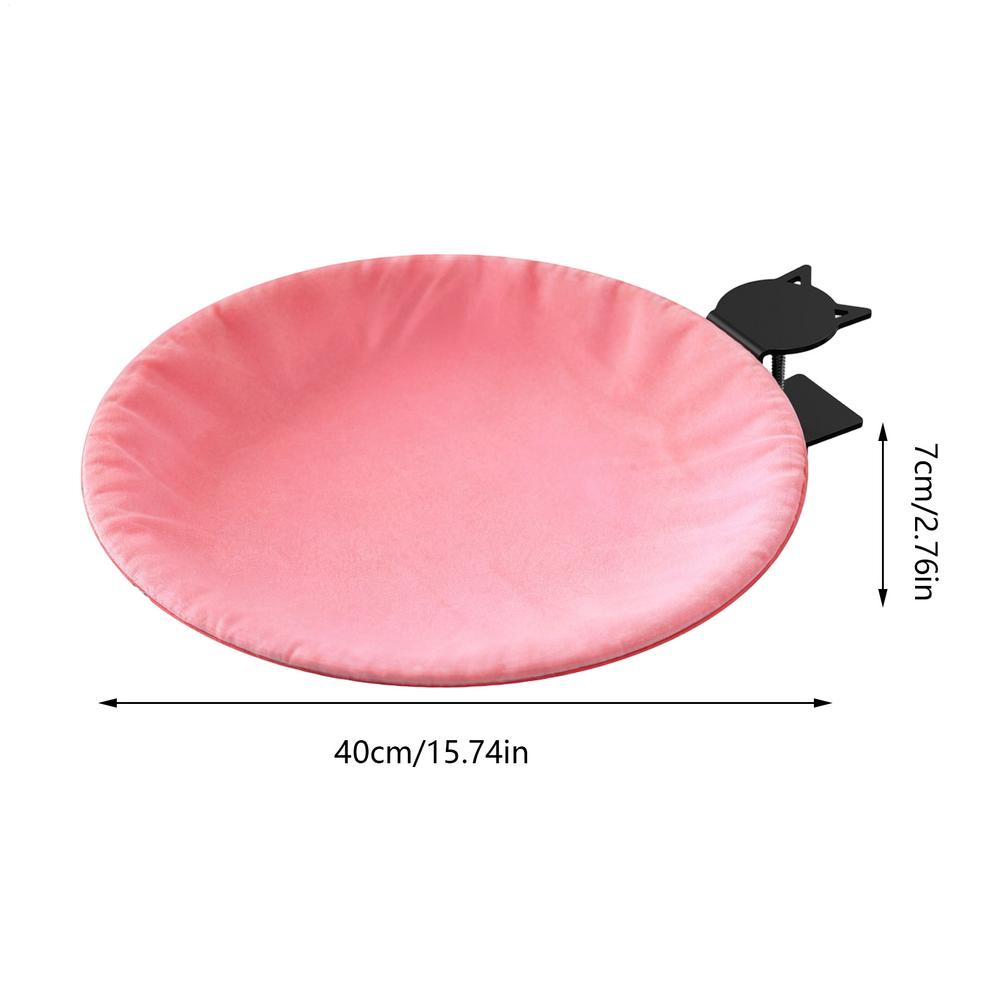 

Cat Desk Bed Clip On Perch Attachment With Removable And Washable Cover Cat Desk Hammock Load Capacity Up To 60lbs For Sleeping рожевий