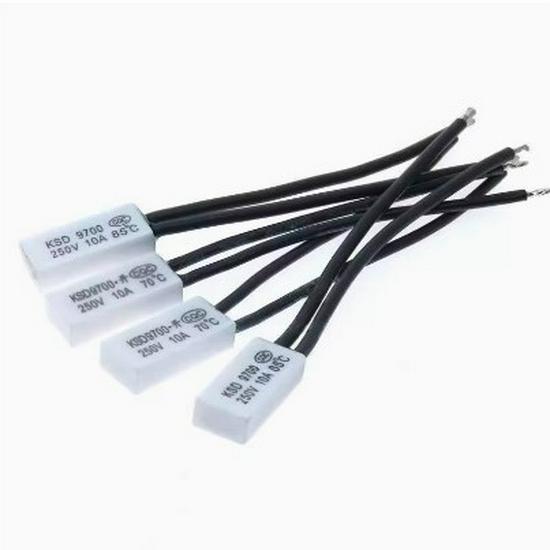 KSD9700 Ceramic Temperature Control Switch 10A, Normally Closed, 40°C - 150°C
