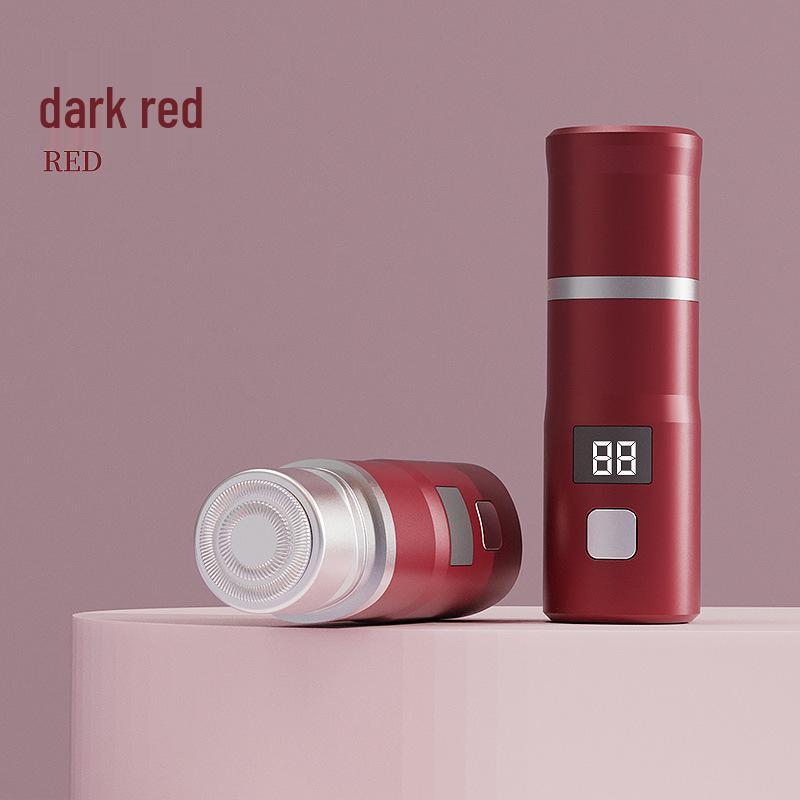 Kompakter USB-aufladbarer Damenrasierer für Gesicht & Bikini - Haarentferner in Lippenstiftgröße