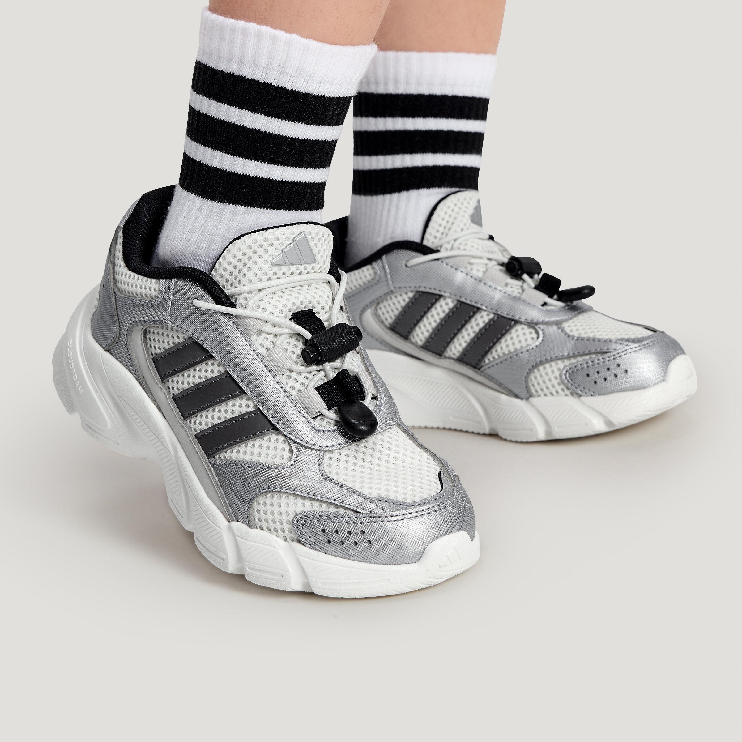 Adidas CRAZYCHAOS 2000 Low top Kids Lifestyle Shoes Metallic Silver Ki 28