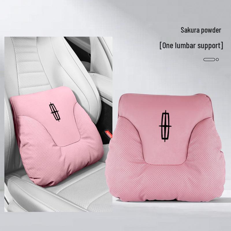 Lincoln Nautilus Headrest & Lumbar Support Cushion Set: 26 Models - Neck & Waist Protection