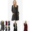 Autumn Winter Women Cardigans Casual Warm Coat Mid-length Knitted Outerwear With Premium Quality Materials