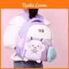 Delightful Lightweight Kids Backpack Featuring Cute Animal Patterns Ideal For School And Play
