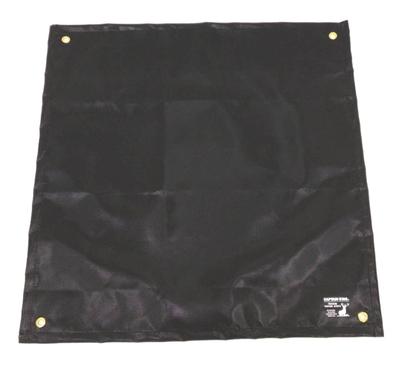 [Exkluzívne pre Amazon.co.jp] Captain Stag (KAPITÁN STAG) Podložka pod ohnisko, 80x80cm, Žiaruvzdorná do 700°C, Sklenené vlákno, Čierna, UY-7086