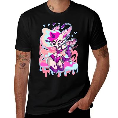 Helluva Boss Beelzebub T-Shirt Mode-Shirts neue Ausgabe T-Shirts Übergröße schwergewichtige T-Shirts für Männer