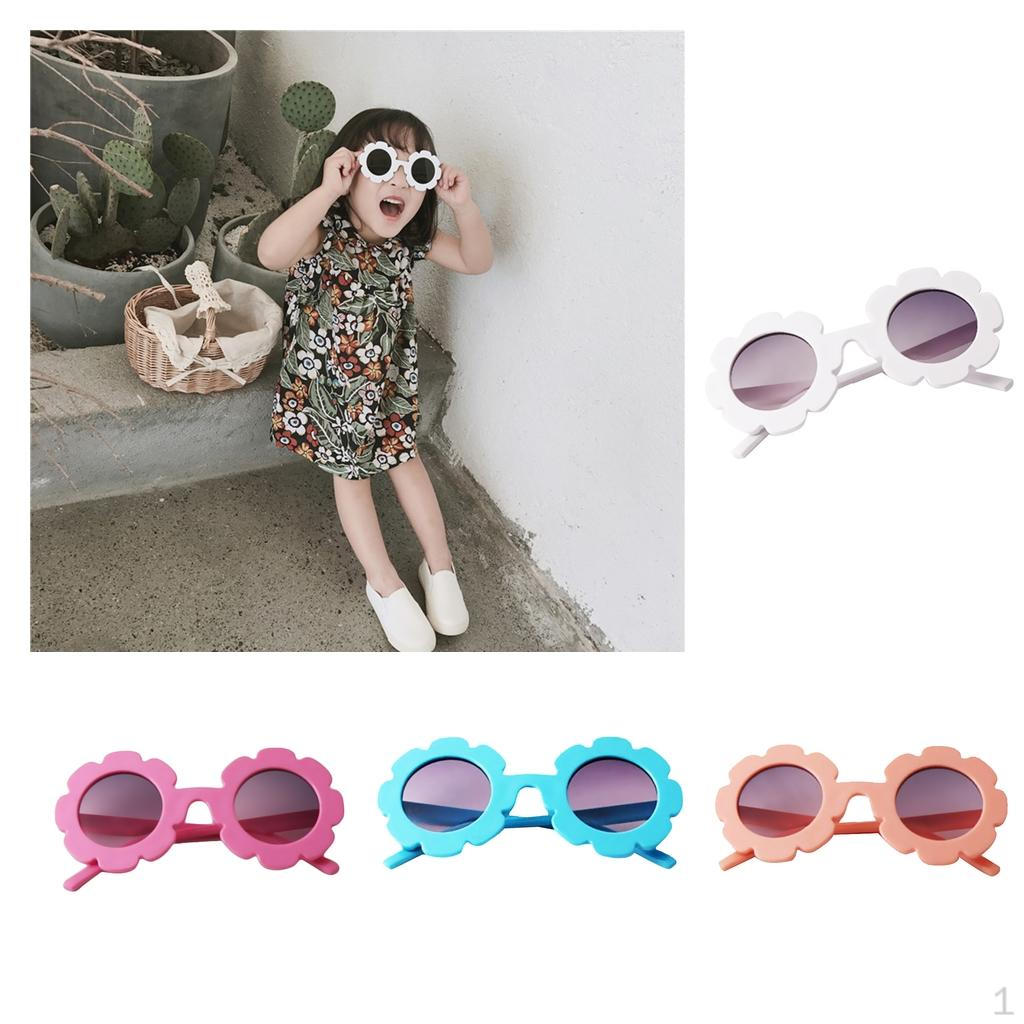 

4 Kids Cute Vintage Flower Eyewear Sunglasses 400 for